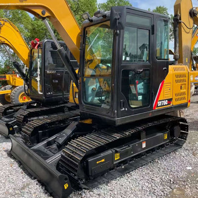 Crawler Typ Gebraucht Sany Bagger SANY SY75C Baumaschinen 7280 kg