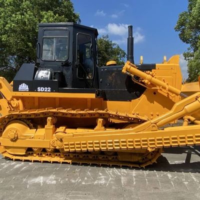 162KW Gebraucht SHANTUI SD22 Crawler Bulldozer Bauwirtschaftliche Ausrüstung