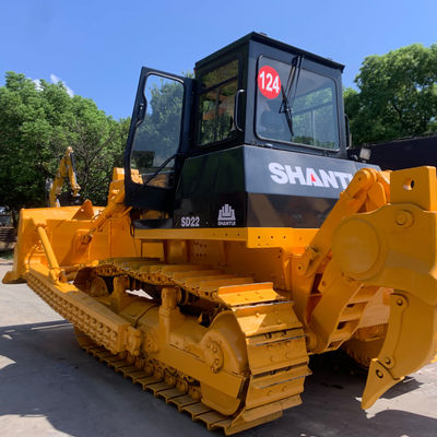 SHANTUI SD22 Gebrauchtes Hydraulisches Crawler Bulldozer 23400kg Für den Bau