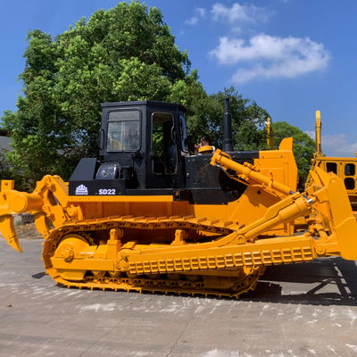 SHANTUI SD22 Gebrauchtes Hydraulisches Crawler Bulldozer 23400kg Für den Bau