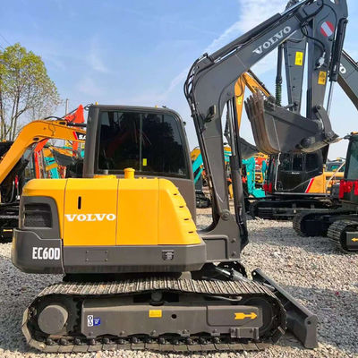 5790kg Gebraucht Volvo Bagger VOLVO EC60 Erdbewegungsmaschine 0,3 Kubikmeter Eimer