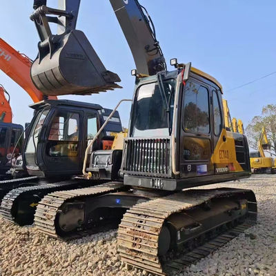 VOLVO EC140 Gebrauchtes Hydraulisches Bagger 77KW Altes Volvo Crawler Bagger hoher Wirkungsgrad