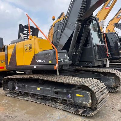 Gut gepflegte Gebrauchte Volvo Hydraulikbagger Volvo 150D Alte Baumaschine