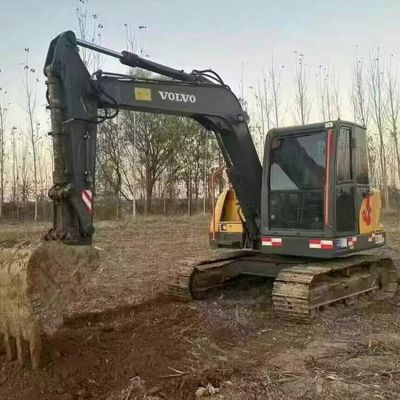 Volvo 80D Gebraucht Mini Bagger Bagger 42kw 2100rpm für den Straßenbau