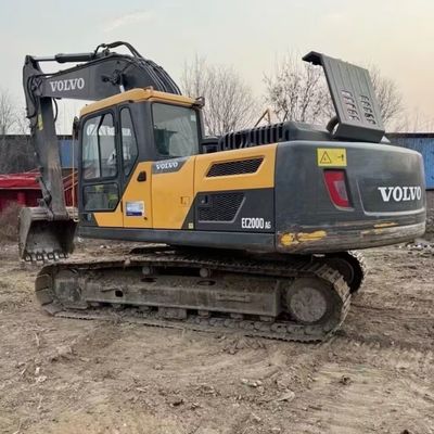 66kW Hydraulischer Gebrauchtbagger VOLVO 200D Baumaschine