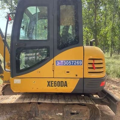 Gelb verwendet XCMG Bagger Digger Xcmg 60DA kleine Crawler Baggermaschine