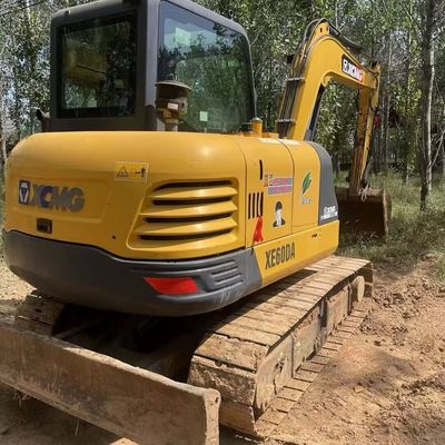 Gelb verwendet XCMG Bagger Digger Xcmg 60DA kleine Crawler Baggermaschine