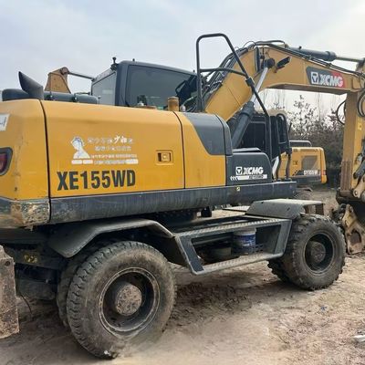 Schwerlast 93 kW Gebrauchtradbagger Digger XCMG150 Crawler Bagger