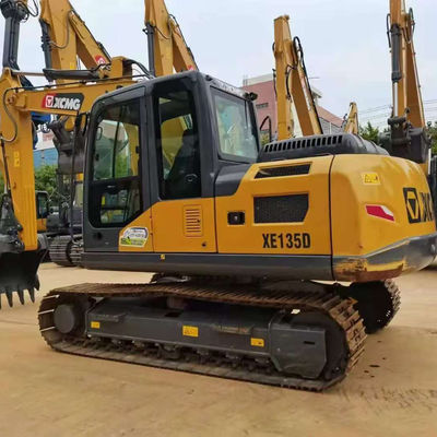 Leistungsstarker Gebrauchtbagger XCMG XE135 Gebraucht-Hydraulischer Crawlerbagger