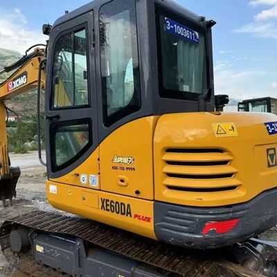 Dieselmotor verwendet Mini-Grabmaschine Digger XCMG XE60DA Hydraulische Crawler-Grabmaschine