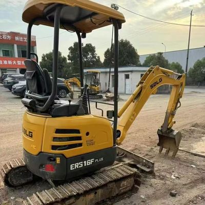 Gebrauchtes Baumaschinenwerk Minibagger Digger SDLG 16 85kW Für Bergbauarbeiten