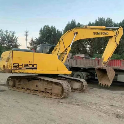 SUMITOMO SH200 Gebraucht-Crawler-Exkavator 103kW Ausrüstung für Ausgrabungen Niedriger Verbrauch