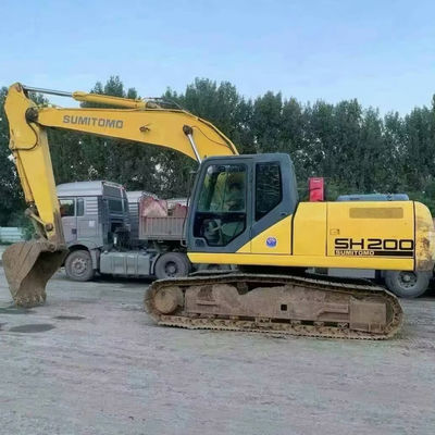 SUMITOMO SH200 Gebraucht-Crawler-Exkavator 103kW Ausrüstung für Ausgrabungen Niedriger Verbrauch