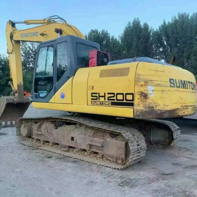 SUMITOMO SH200 Gebraucht-Crawler-Exkavator 103kW Ausrüstung für Ausgrabungen Niedriger Verbrauch