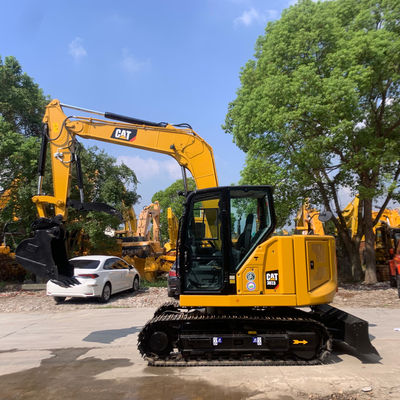 Crawler-Typ Gebrauchtbagger CAT307.5 Alte Raupenbagger mit Backhoe-Eimer