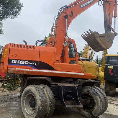 Doosan 150w-7 Gebrauchtradbagger Hydraulische Gebrauchtbaggerger