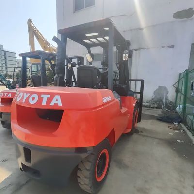 5 Tonnen Last Zweithanden Gabelstapler Mini Toyota 50 Diesel Gabelstapler hohe Effizienz