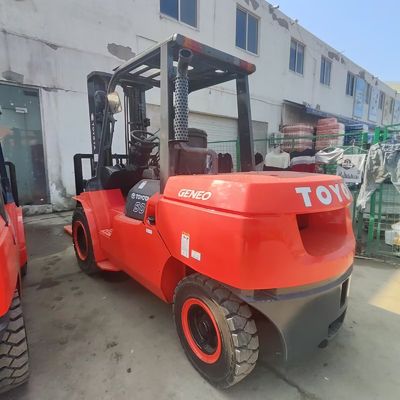 5 Tonnen gebrauchtes Gabelstapler Toyota 50 Zweithandstapler mit 3,5 m Hebhöhe